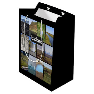 De Collage van het Landschap van de Zomer van Medium Cadeauzakje