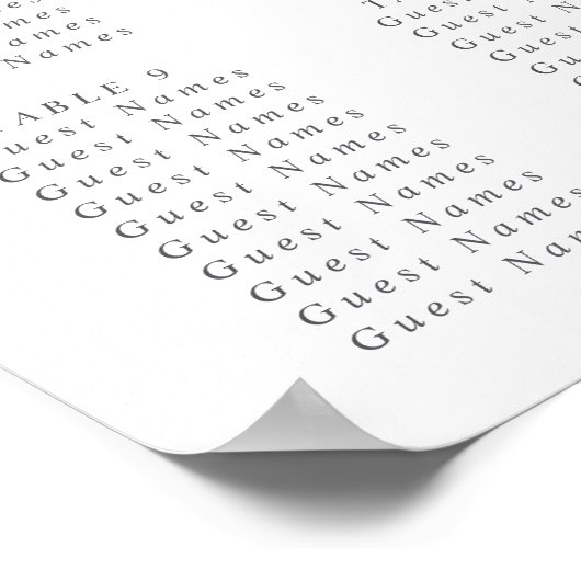 De Collectie van de lentesovenweddenschap Poster (Hoek)