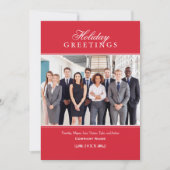 De collectieve Groeten van de Vakantie | Ontwerp Feestdagenkaart (Voorkant)