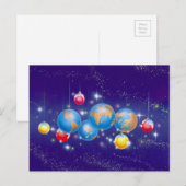 De collectieve Kaarten van de Vakantie Feestdagenkaart (Voorkant / Achterkant)