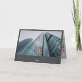 De collectieve prettige feestdagen (plural:) Kaart (Achterkant)