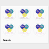 De Collectieve Wijsheid Logo Ronde Sticker (Vel)