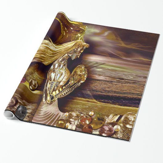 De collector  cadeaupapier (Uitgerold)