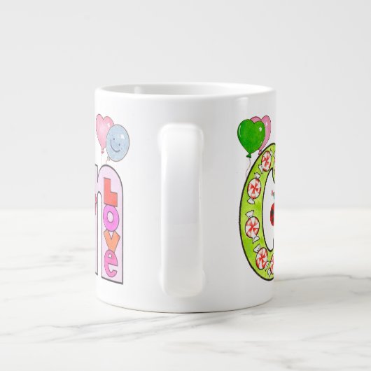 De Colleen-mok Grote Koffiekop (Achterkant)