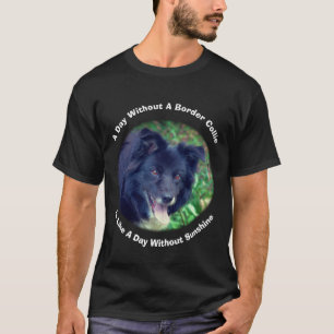 De Collie Dag van de grens zonder T-shirt