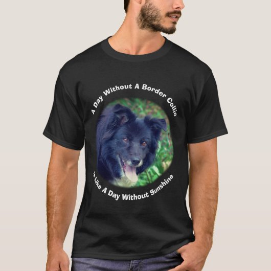 De Collie Dag van de grens zonder T-shirt (Voorkant)