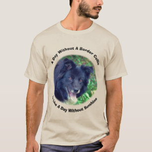 De Collie Dag van de grens zonder T-shirt