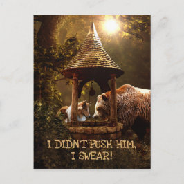 De Collie, de Jongen en de Lieve hemel. Briefkaart