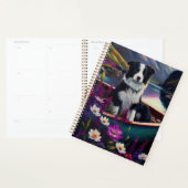 De Collie van de grens op een Paddle: Een Schilder Planner (Display)