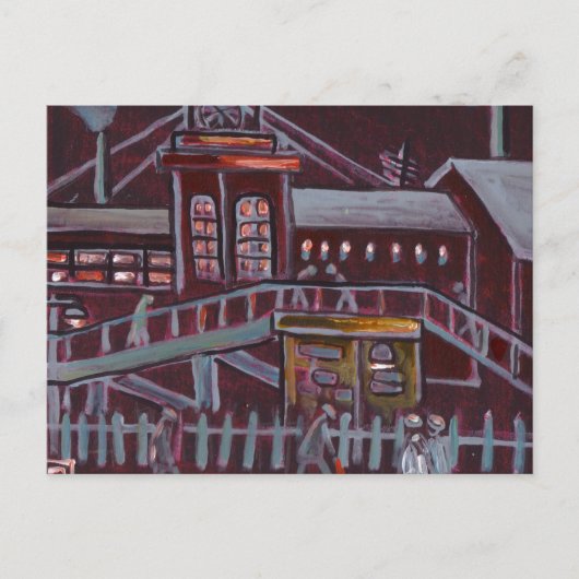 DE COLLIERIE BRIEFKAART (Voorkant)