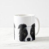 De collies van de grens Originele kunst door kunst Koffiemok (Voorkant rechts)