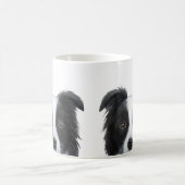 De collies van de grens Originele kunst door kunst Koffiemok (Center)