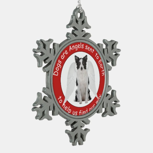 De Collies van de grens zijn Angels Ornament (Links)