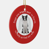 De Collies van de grens zijn Angels Ornament (Rechts)