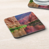 De Colorado in Grand Canyon, AZ Bier Onderzetter (Linkerzijde)