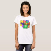 De Colores in Glas in lood T-shirt (Voorkant volledig)
