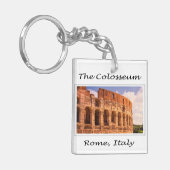 De Colosseum Rome, Italië Sleutelhanger (Voorkant Links)