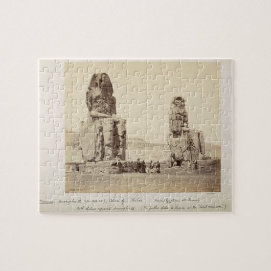 De Colossi van Memnon, beelden van Amenhotep III, Legpuzzel (Horizontaal)