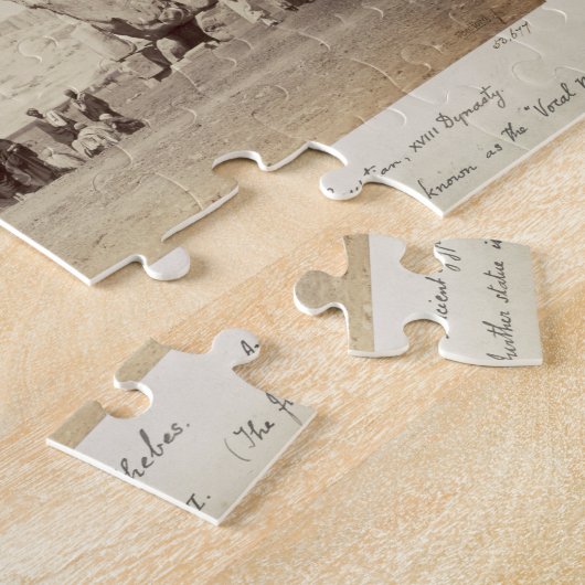 De Colossi van Memnon, beelden van Amenhotep III,  Legpuzzel (Zijkant)