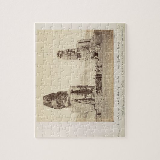 De Colossi van Memnon, beelden van Amenhotep III,  Legpuzzel (Verticaal)