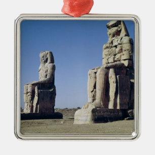 De Colossi van Memnon, beelden van Amenhotep Metalen Ornament