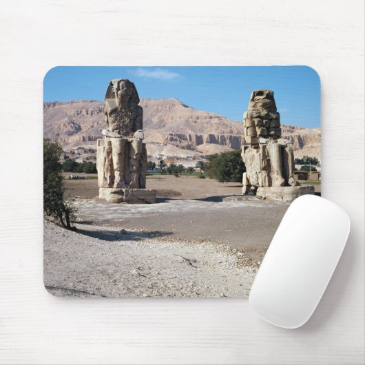 De Colossi van Memnon, beelden van Amenhotep Muismat (Met muis)