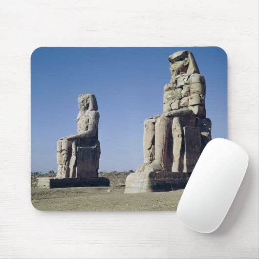 De Colossi van Memnon, beelden van Amenhotep Muismat (Met muis)