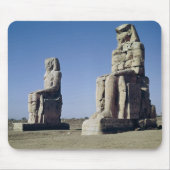 De Colossi van Memnon, beelden van Amenhotep Muismat (Voorkant)