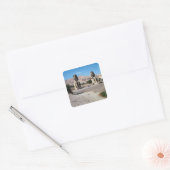 De Colossi van Memnon, beelden van Amenhotep Vierkante Sticker (Envelop)