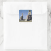 De Colossi van Memnon, beelden van Amenhotep Vierkante Sticker (Tas)
