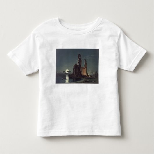 De Colossi van Memnon, Thebes, een van de 24 illus Kinder Shirts (Voorkant)