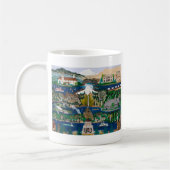 De Columbia River Gorge vieren Koffiemok (Links)