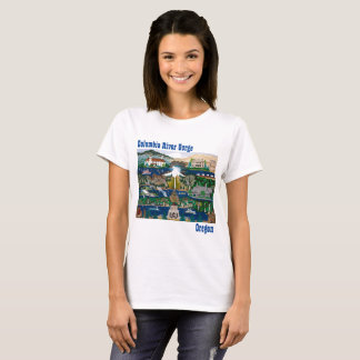 De Columbia River Gorge vieren T-shirt