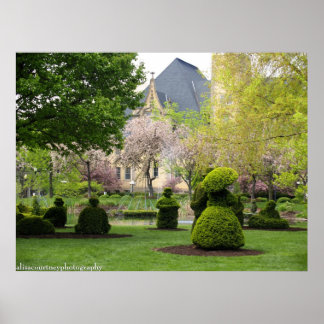 De Columbus Topiary Garden Poster