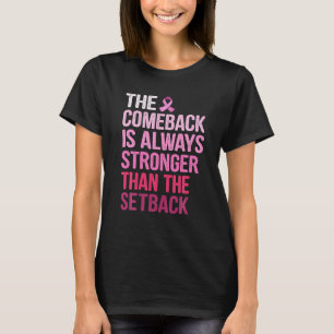 De Comeback is altijd sterker dan de Setback T-shirt