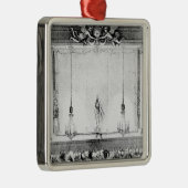 De Comedie Francaise in de tijd Metalen Ornament (Rechts)
