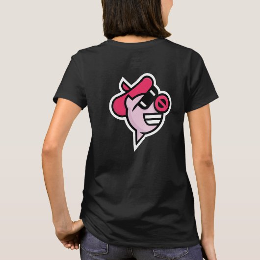 De Comedy Pigs T-shirt 2-zijdig (Achterkant)