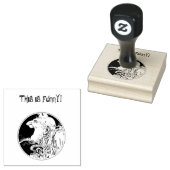 De Comedy-zegel van goedkeuring! Rubberstempel (Gestempeld)