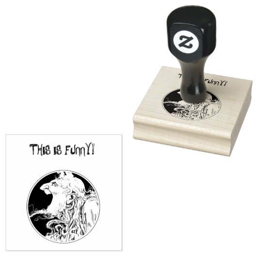 De Comedy-zegel van goedkeuring! Rubberstempel (Gestempeld)