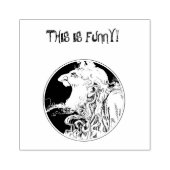 De Comedy-zegel van goedkeuring! Rubberstempel (Afrduk)