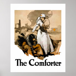 De Comforter — Rode Kruis Poster