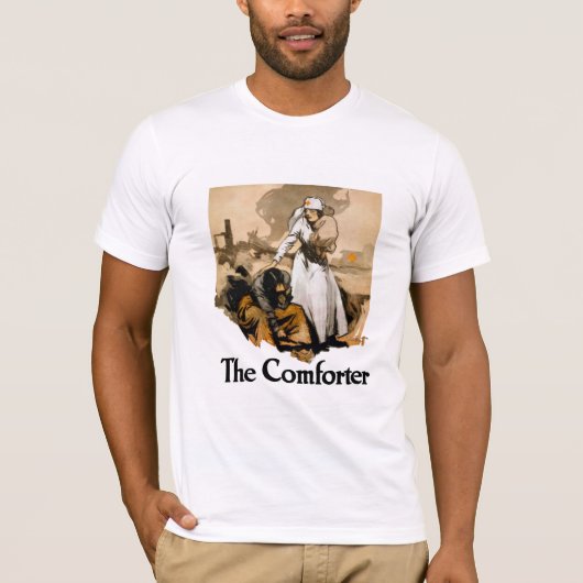 De Comforter — Rode Kruis T-shirt (Voorkant)