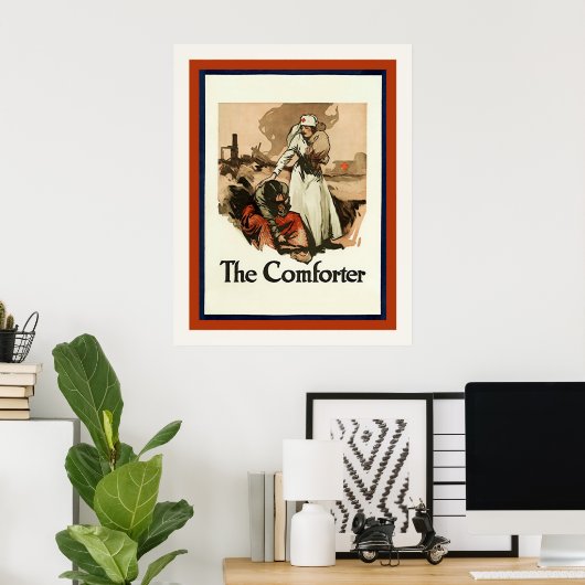 De Comforter ~  Wereldoorlog 1 Poster (Thuiskantoor)