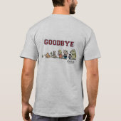 DE COMIC STRIP DIE OM DE DAG EEN EINDE HEEFT T-SHIRT (Achterkant)