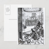 De Comical Romance" van Paul Scarron Briefkaart (Voorkant / Achterkant)