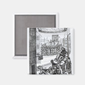 De Comical Romance" van Paul Scarron Magneet (Voorkant / Achterkant)