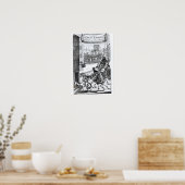 De Comical Romance" van Paul Scarron Poster (Keuken)