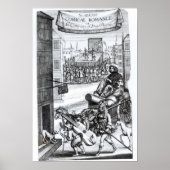 De Comical Romance" van Paul Scarron Poster (Voorkant)