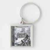 De Comical Romance" van Paul Scarron Sleutelhanger (Voorkant)