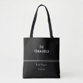 De Commandant door Leslie Peppers Tote Bag (Voorkant)